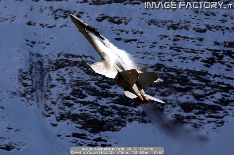 2005-10-12 Axalp Shooting Range 1965 - FA-18C Hornet.jpg